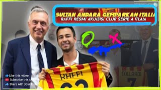 Raffi Ahmad Terbang ke Italia, Resmi! Akuisisi Tim Promosi Serie-A US Lecce. Bikin Gempar Eropa!