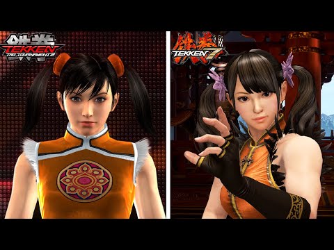 TEKKEN 7 - ALL CHARACTERS COMPARISON - TEKKEN TAG TOURNAMENT 2 vs TEKKEN 7