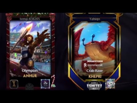 SMITE ULLR MASTERS RANKED JOUST | FUNNIEST/QUICKEST GAM EVA