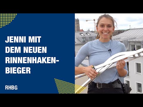 Jenni testet den neuen RAU Rinnenhakenbieger | RAU GmbH