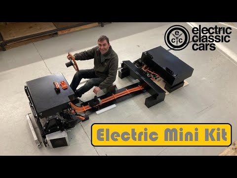 Classic Mini bolt-in electric conversion kit.