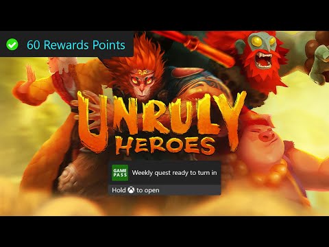 Weekly Xbox Game Pass Quest Guide - Earn an Achievement in Game Pass, Unruly Heroes