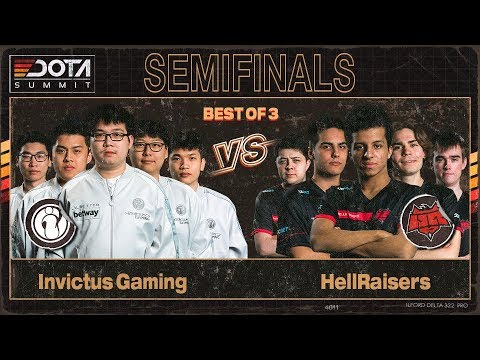 Invictus Gaming vs HellRaisers Game 1 - Dota Summit 11: Semifinals