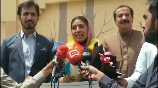 Balochistan's first woman mountaineer feted in Quetta