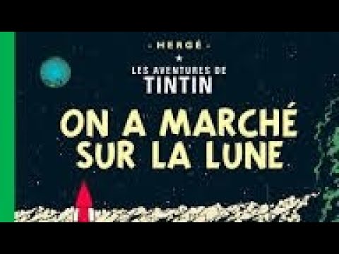 Tintin - on a marché sur la lune