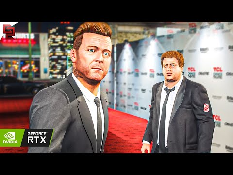 GTA V: 'Meltdown' Mission RTX™ 3090 Gameplay [4k] Max Settings - QuantV Graphics MOD