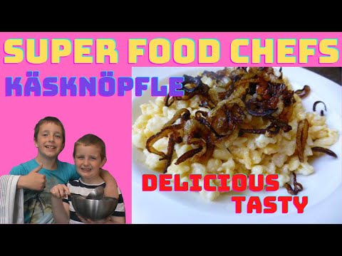 Traditional Delicious Käsknöpfle by the Super Food Chefs family. Enjoy