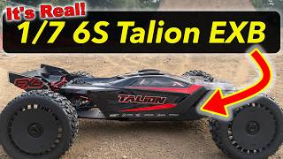 1/7 Arrma Talion 6S EXB  - Best RC monster truck basher truggy?