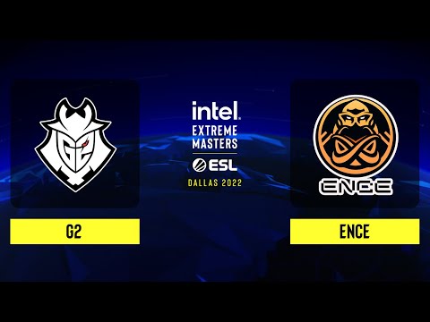 G2 vs. ENCE - Map 1 [Dust2]  - Group A - IEM Dallas 2022