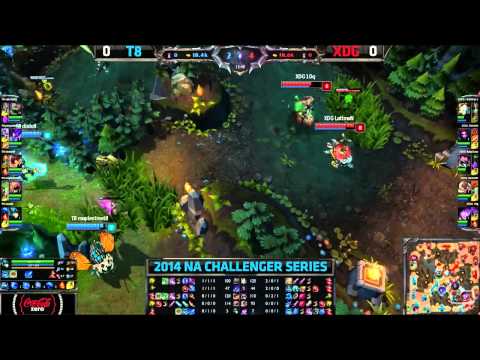 (21.08.2014) T8 vs XDG G1 | Team 8 vs XDG Gaming | NA CS Summer Playoff 2014