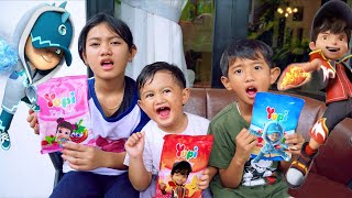 Download lagu SALSA AZAM MAKAN PERMEN YUPI BOBOIBOY 😱 BOBOIBOY GALAXI mp3 Download lagu SALSA AZAM MAKAN PERMEN YUPI BOBOIBOY 😱 BOBOIBOY GALAXI mp3