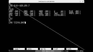 PC-8801 BASIC講座８　PC-8801のグラフィックとFOR、GOSUB