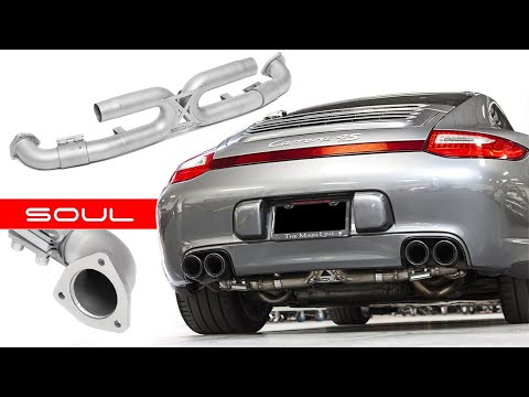 SOUL | Porsche 997.2 Carrera Center Muffler Bypass Exhaust