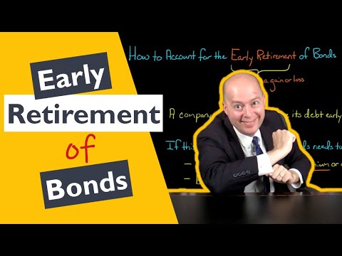 How to Account for Early Retirement of Bonds