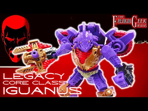 Legacy Core IGUANUS: EmGo's Transformers Reviews N' Stuff
