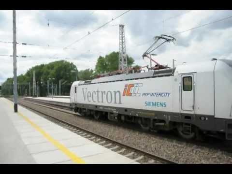Vectron at PKP IC Work; Train Malopolska to Krakow with Vectron E191-952