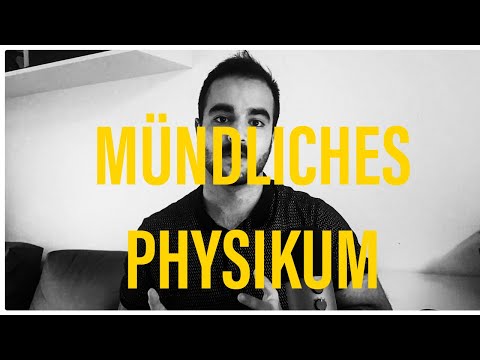 Mündliches Physikum - Tipps, Erfahrungsbericht und Fächer - so war es bei mir!