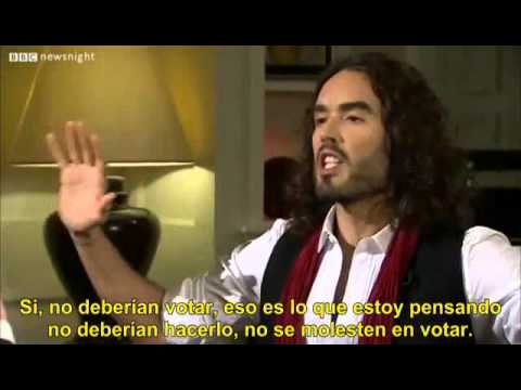 Russell Brand vs Jeremy Paxman 2013 Full Subtitulado