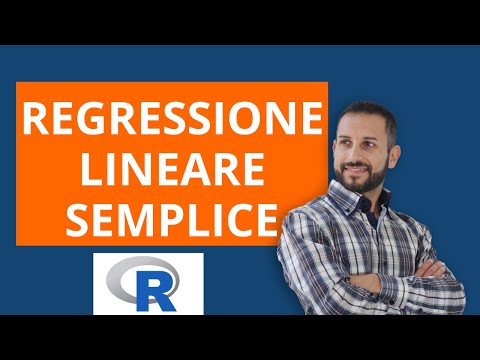Regressione lineare semplice in R
