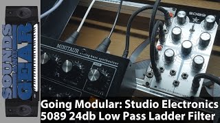 Video thumbnail for Going Modular: Studio Electronics 5089 Filter on Moog Minitaur & Arturia MicroBrute by SoundsAndGear