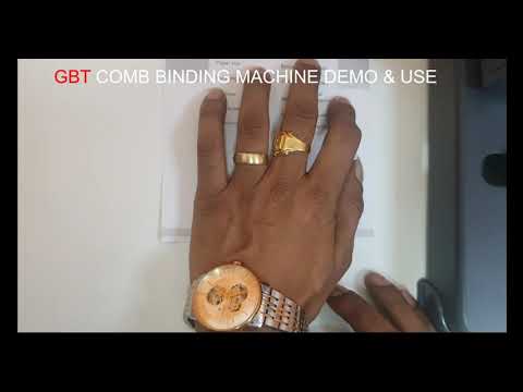 Comb Binding Machine CB-310HD