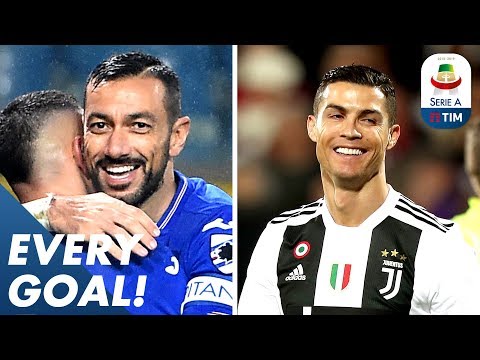 Ronaldo's 11th Goal, Dabo's Bullet Strike & Quagliarella's 6th In a Row! | EVERY Goal R16 | Serie A