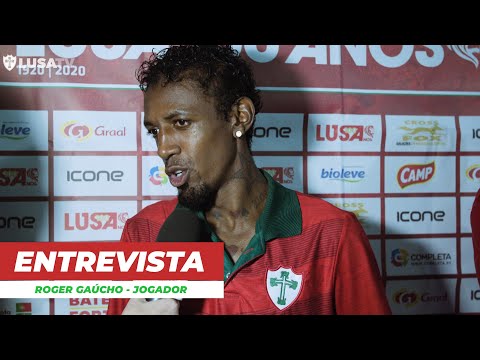 Entrevista com meia Roger Gaúcho - PENAPOLENSE 0 x 1 PORTUGUESA - 22/02/2020 || LUSA TV
