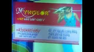 preview picture of video 'nha phan phoi son mykolor tai hai duong DT 0974680382'