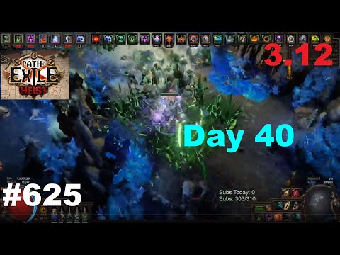 [Path of Exile] Day 40 of 3.12 Heist Carrion Golem Build (Delve & Blight) - 625