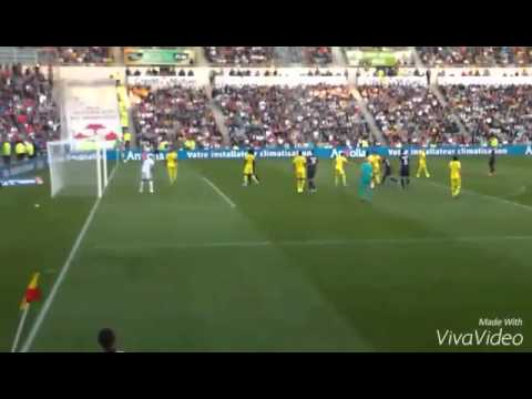 But Serge Aurier FC Nantes - PSG le 26.09.15