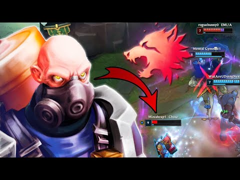 INSANE ROAMING CHALLENGER SINGED! - League of Legends