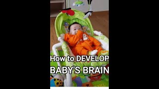How Entertain my 3 months baby for her brain development