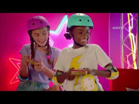 Rock N' Rollerskate RC Stunt Doll with Lights and Sounds on QVC