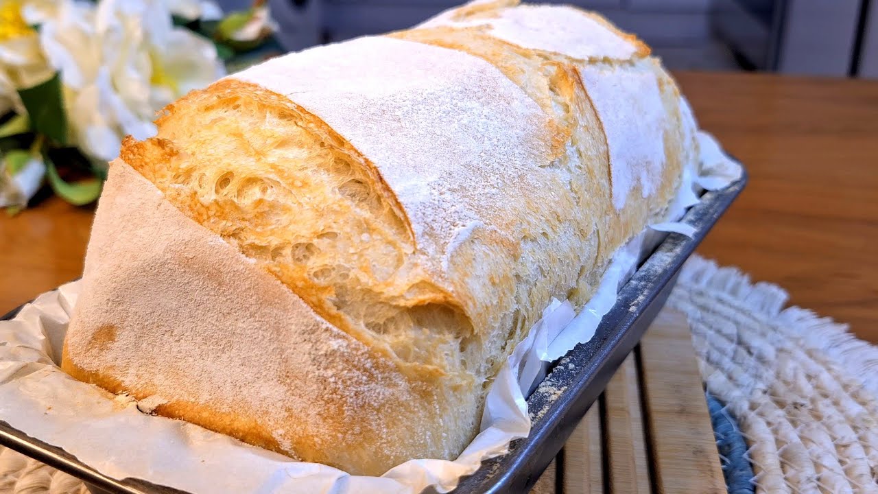 Unbelievable❗️Say goodbye to store-bought bread! Easy and no-knead bread recipe for beginners.