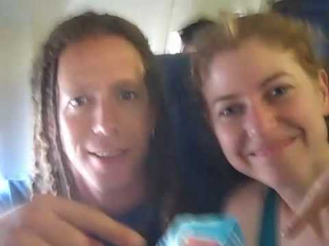 Camp Barney - band on the plane