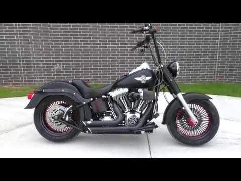 046594 2011 Harley Davidson Softail Fat Boy Lo FLSTFB - Used motorcycles for sale