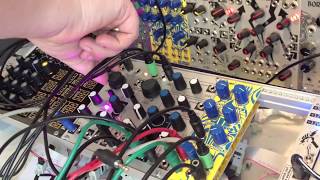 Video thumbnail for Modularsynth Snazzy FX Dreamboat, Ardcore & Make Noise DPO by tokiony