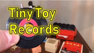 You Won’t Believe These Tiny 70s/80s Record Players! Mini record player, tiny records, 1970s 1980s