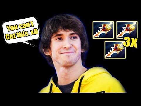 DENDI Last pick his LEGEND Signature HERO - 3x DIVINE RAPIER! DOTA 2