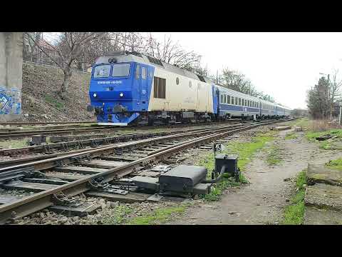 IR 146 la intrare in gara din Oradea