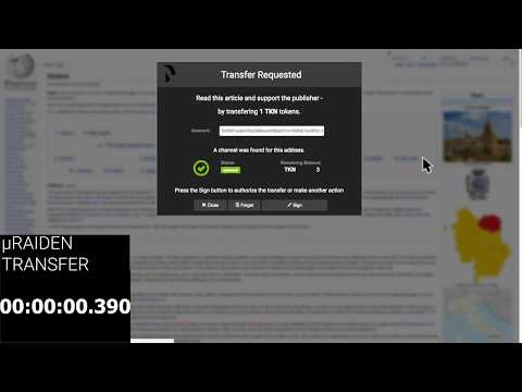 µRaiden - Paywall Video Demo