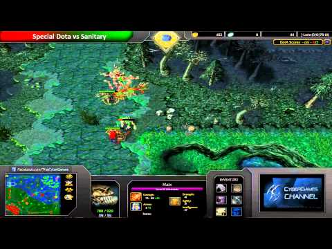 CyberGames DotA Januray 2014 - Semi FInal - Special.DOTA VS Sanitary