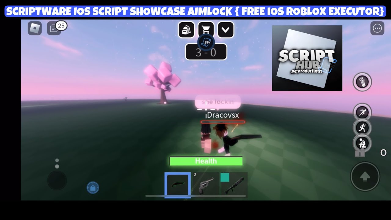 SCRIPTWARE IOS SCRIPT SHOWCASE AIMLOCK { FREE IOS EXECUTOR} IPAD IPHONE