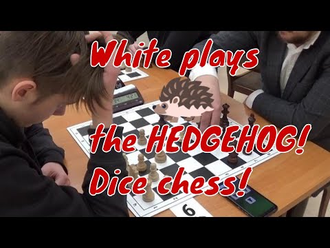 Dice chess goes to Hedgehog Variation!  FM Mustaps - Kirilss!