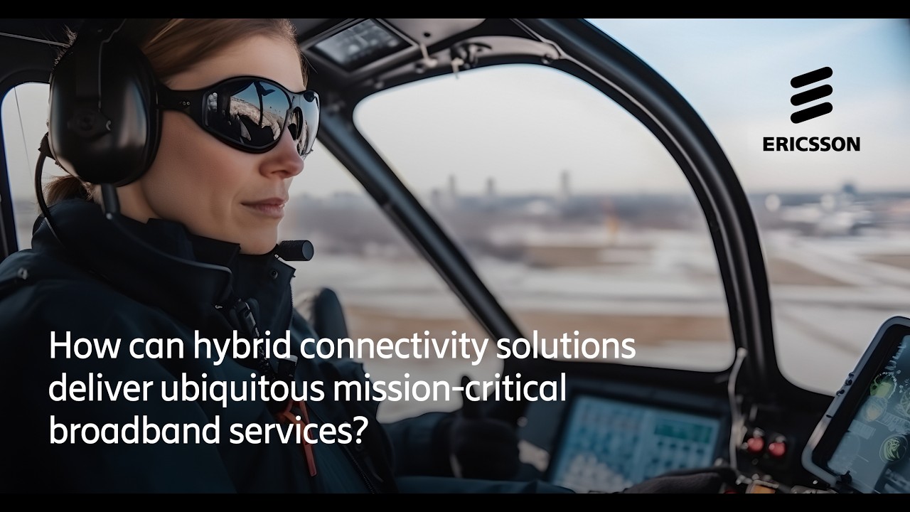 How can hybrid connectivity solutions deliver ubiquitous mission-critical broadband services?