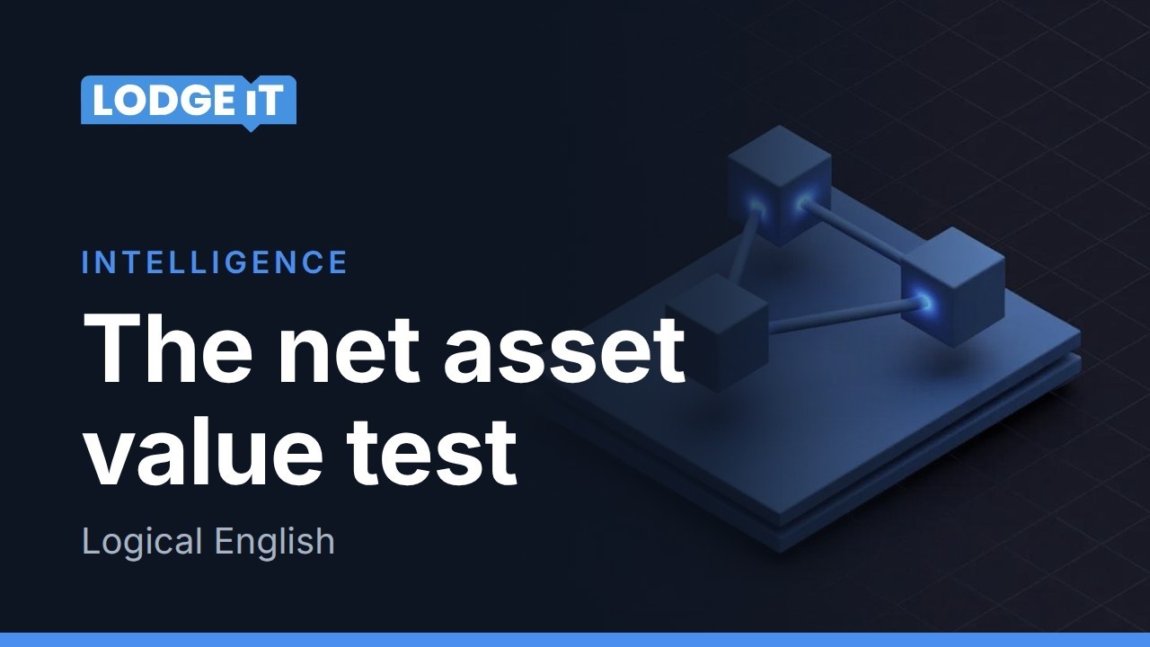 Logical English - Net Asset Value Test (CGT Australia)
