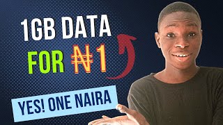 Get 1GB Data For ₦1 | Cheapest Data Plan In Nigeria | Buy Cheap Data In Nigeria