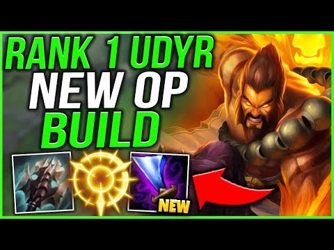 WHEN THE RANK 1 UDYR TRIES THE NEW BROKEN UDYR BUILD! (MURDERS HIGH ELO PLAYERS) - League of Legends