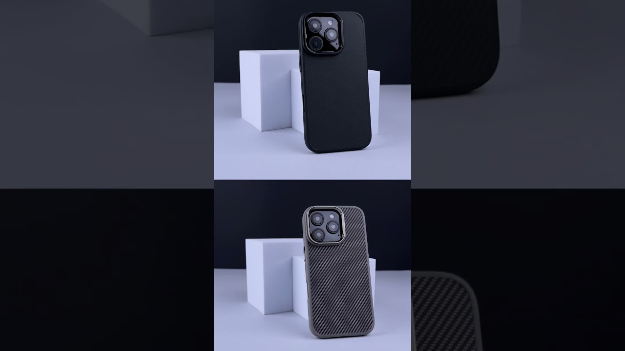 Чехол TPU+PC Carbon with MagSafe для Apple iPhone 16 (6.1")