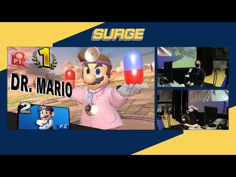 Surge Singles Losers Top 16 - DREAMY (Dr. Mario) vs Frenzy (Mario)